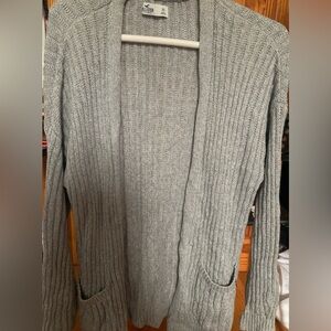 Hollister Long Grey Sweater